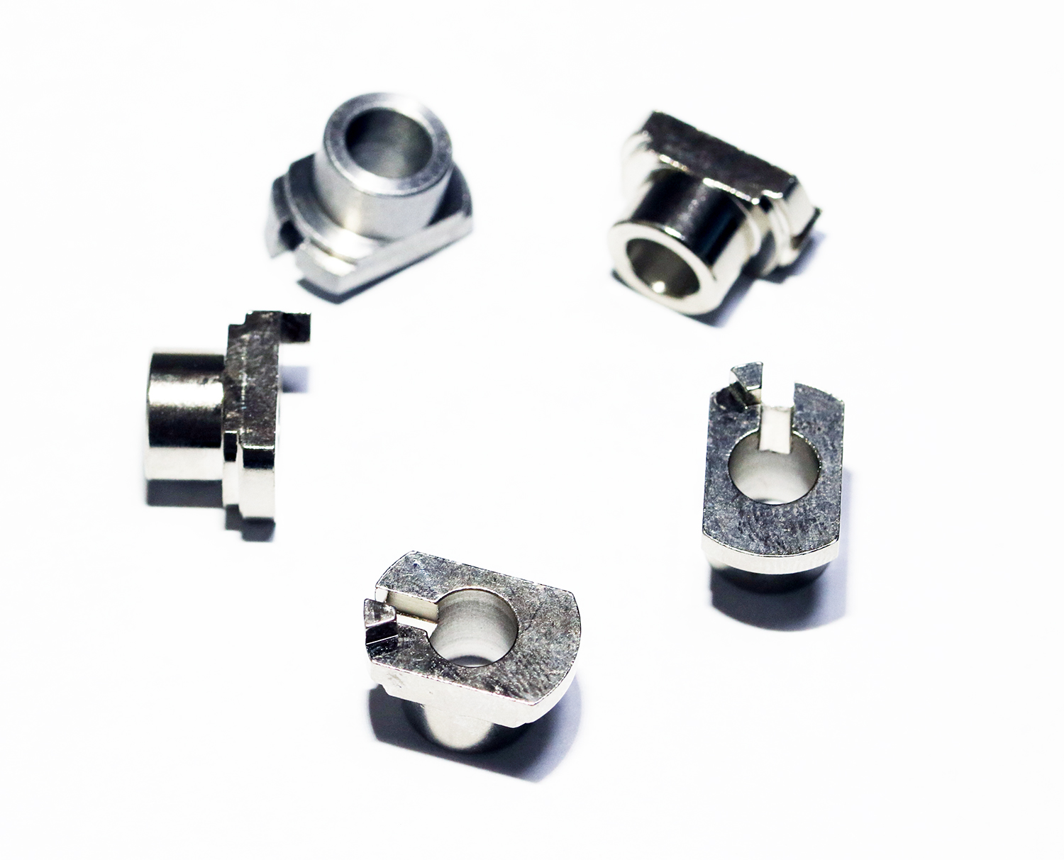 Nickel-plated turning parts