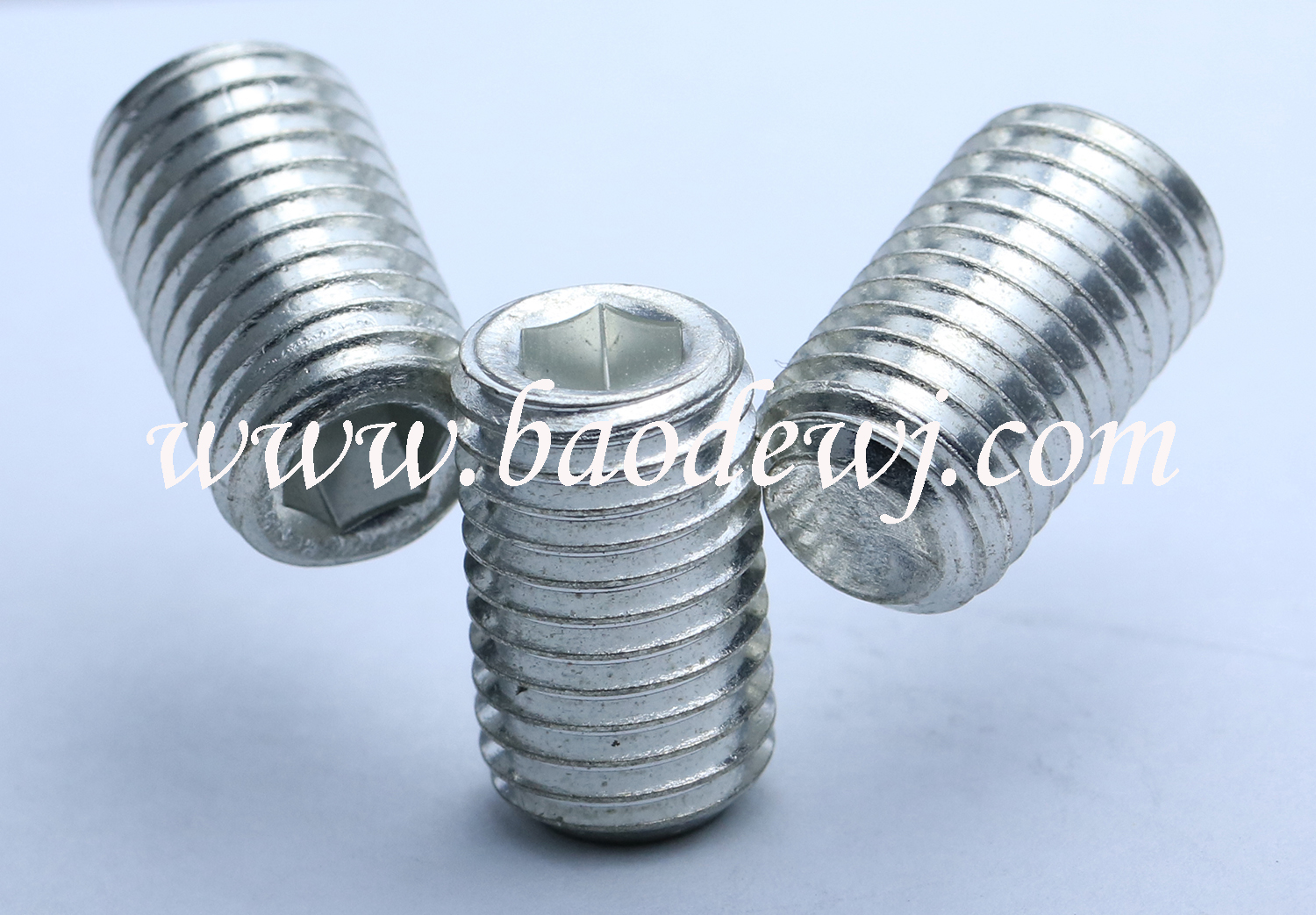 Rice screws for tin-plated machine