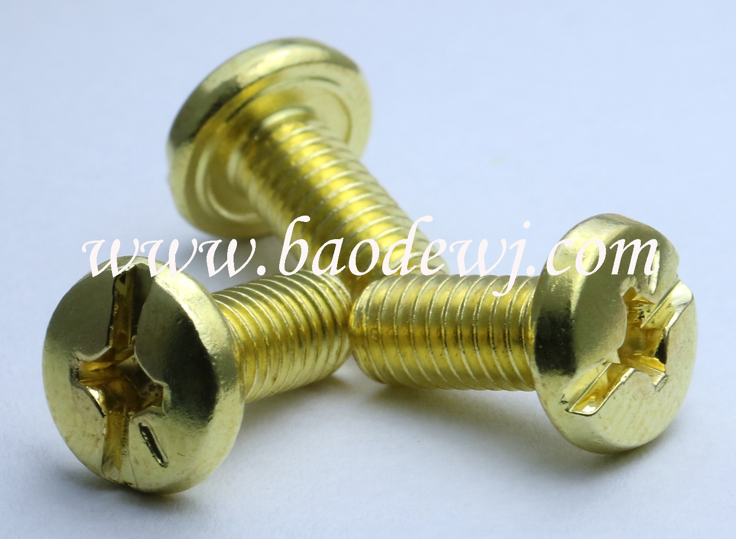 Fried gold pan head mechanical tooth screw
