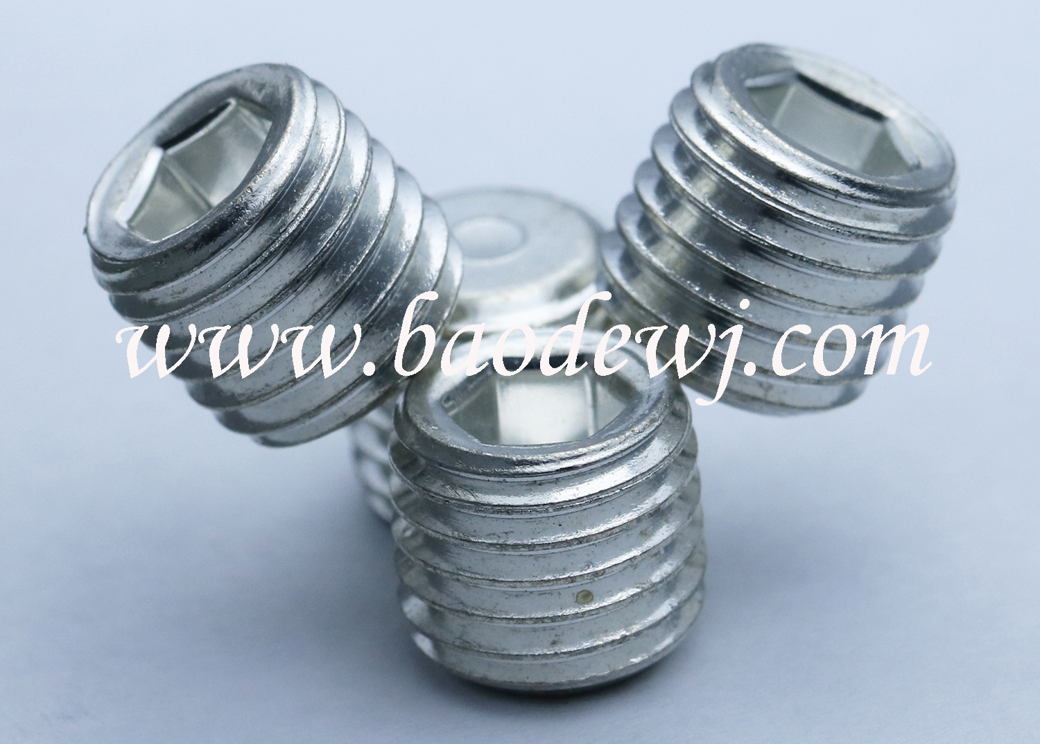 Rice screws for tin-plated machine